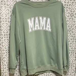 SHEIN Sage 'MAMA' Women's Sweater